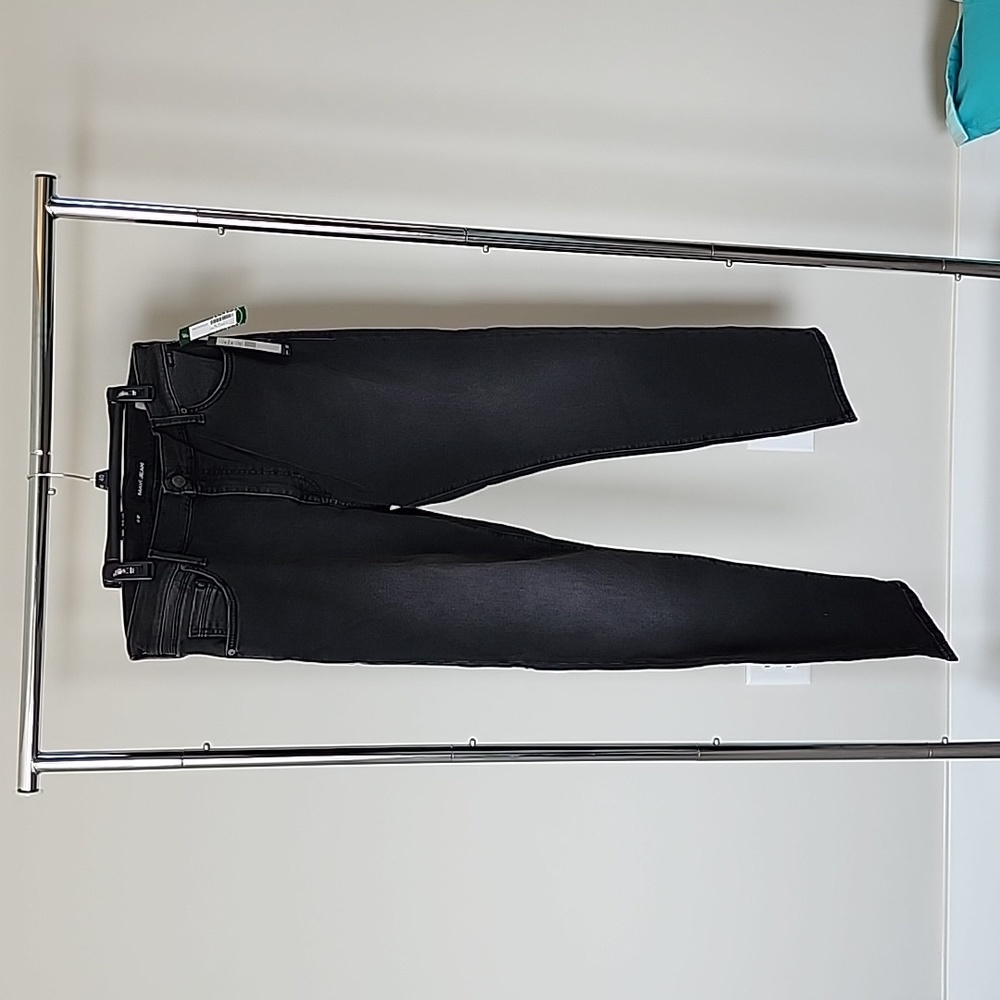 Mavi Zach Straight Leg Jeans, 40x30 black